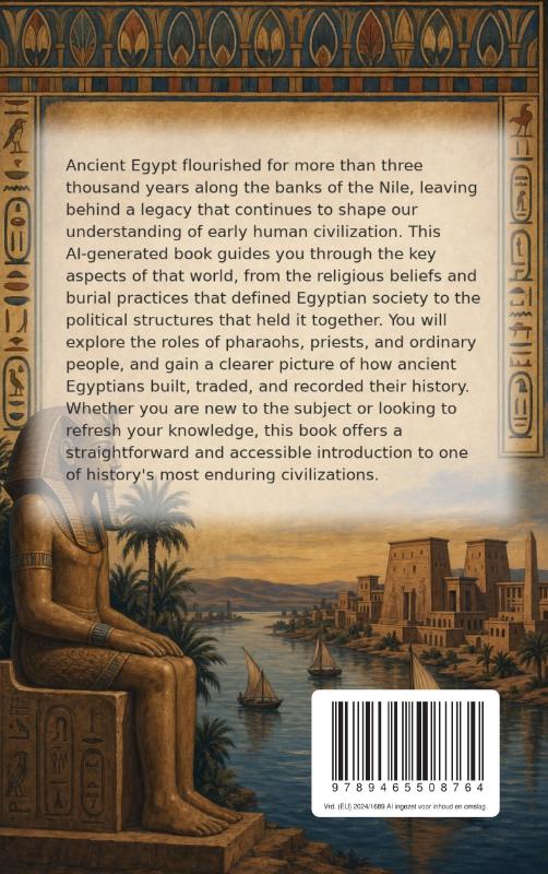 Achterkant van Ancient Egypt