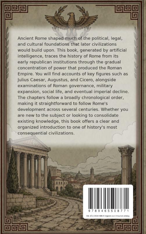 Achterkant van Ancient Rome
