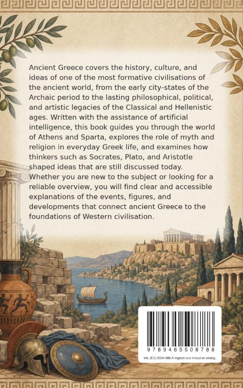 Achterkant van Ancient Greece