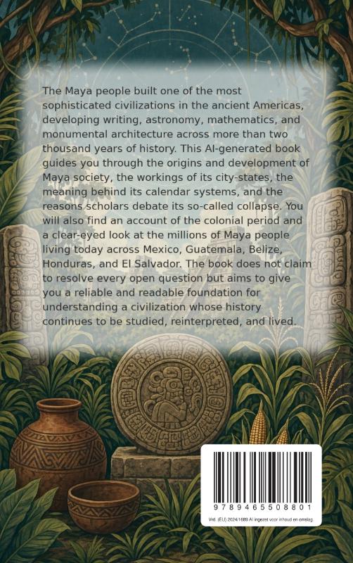 Achterkant van The Maya