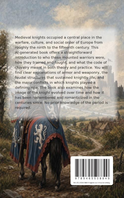 Achterkant van Medieval Knights
