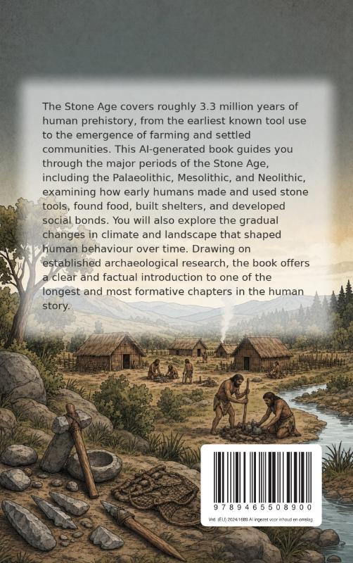 Achterkant van The Stone Age