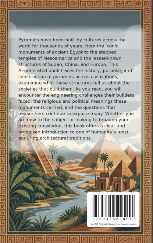 Achterkant van The Fascinating Story of Pyramids