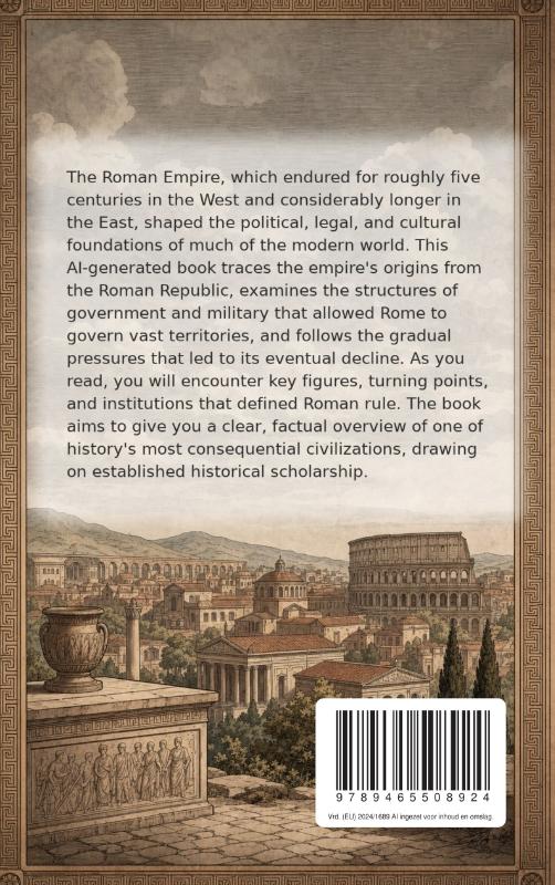 Achterkant van The Roman Empire