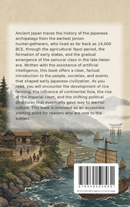 Achterkant van Ancient Japan