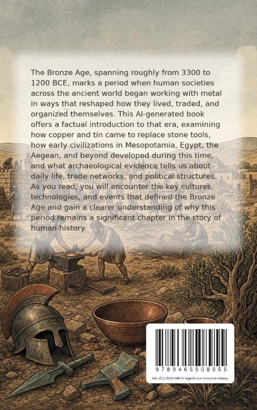 Achterkant van Discovering the Bronze Age