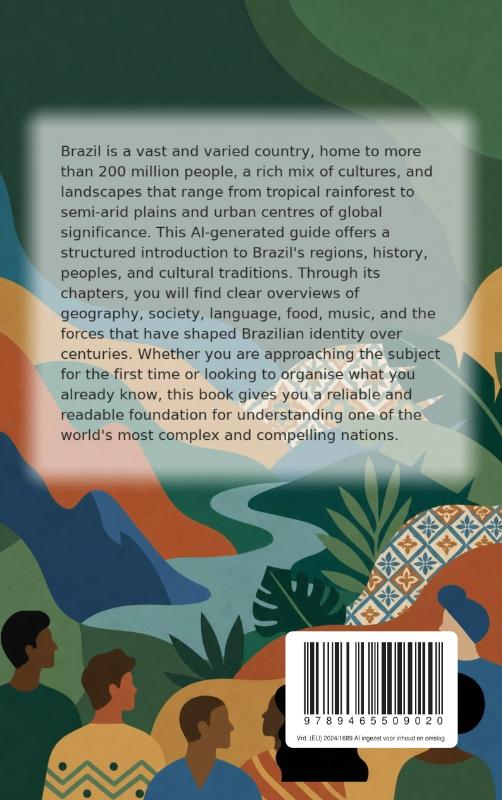 Achterkant van Discovering Brazil