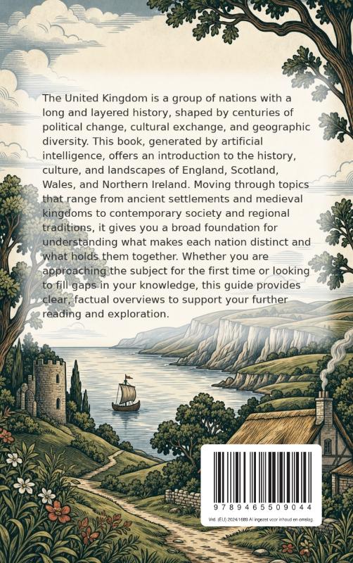 Achterkant van Discovering the United Kingdom