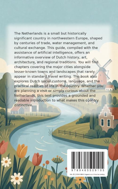 Achterkant van Discovering the Netherlands