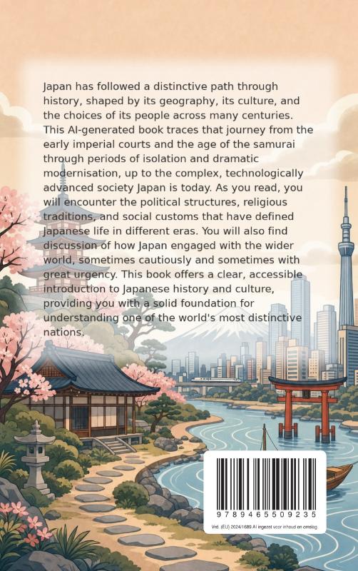 Achterkant van The Fascinating Story of Japan