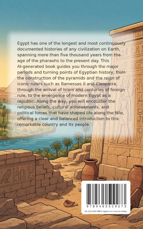 Achterkant van The Fascinating Story of Egypt