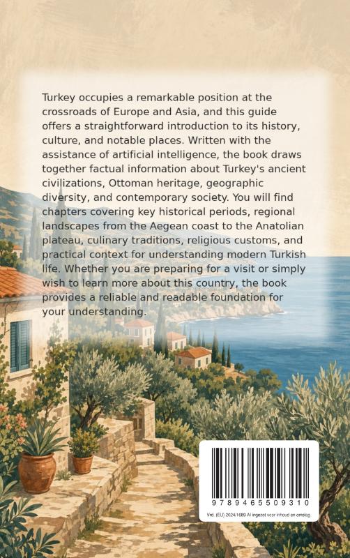 Achterkant van Discovering Turkey