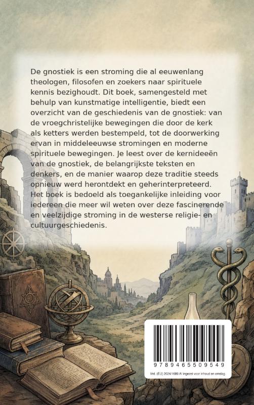 Achterkant van De geschiedenis van de gnostiek