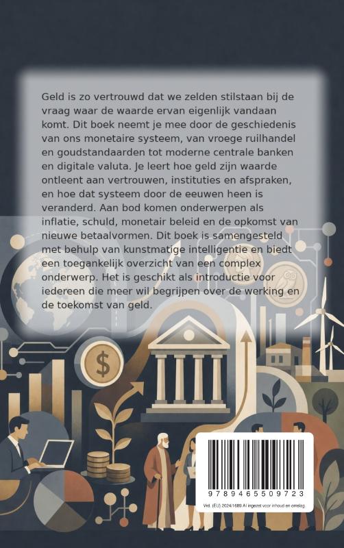 Achterkant van Hoe geld zijn waarde krijgt