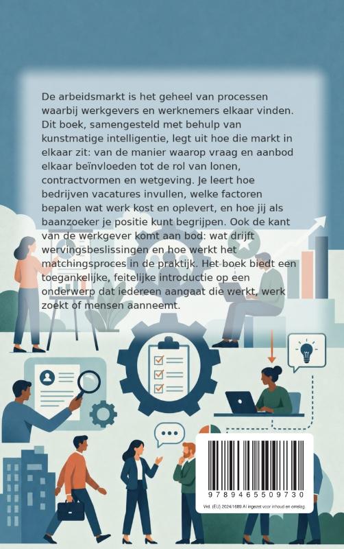 Achterkant van Hoe de arbeidsmarkt werkt