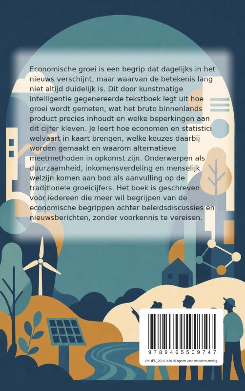 Achterkant van Hoe economische groei wordt gemeten