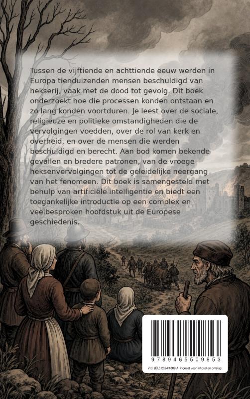 Achterkant van De heksenprocessen