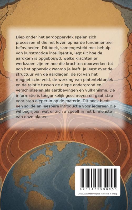 Achterkant van Wat er diep in de aardkern gebeurt