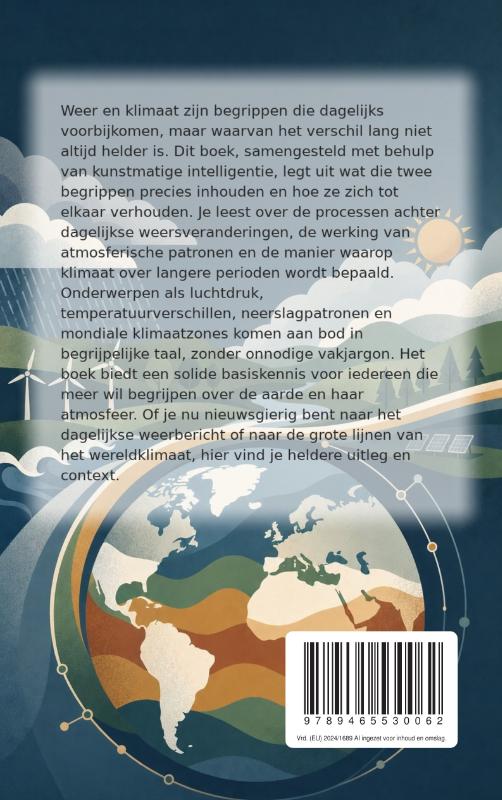 Achterkant van Wat het verschil is tussen weer en klimaat