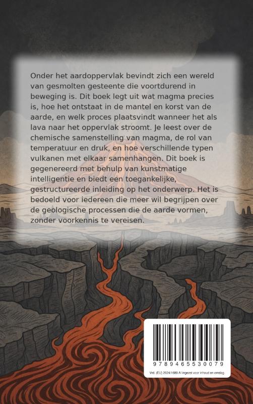 Achterkant van Wat magma is en hoe het tot lava wordt