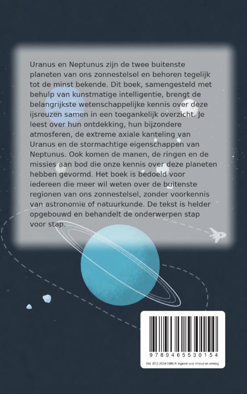 Achterkant van Uranus en Neptunus