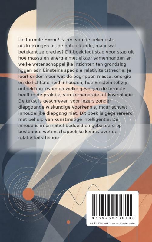 Achterkant van De beroemde formule E=mc² uitgelegd