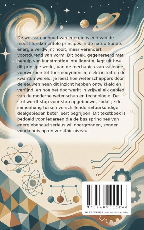 Achterkant van De wet van behoud van energie