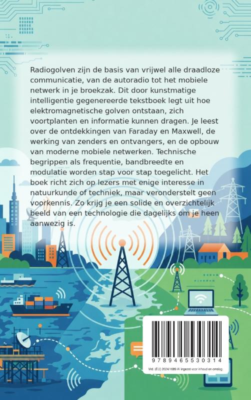 Achterkant van Radiogolven en hoe draadloze communicatie werkt