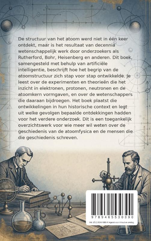 Achterkant van Hoe de bouw van het atoom werd ontrafeld