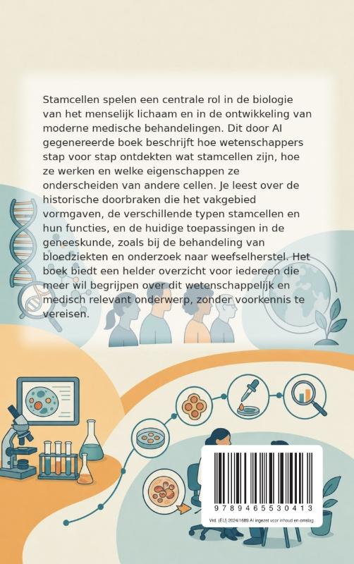 Achterkant van Hoe stamcellen werden ontdekt en wat ze kunnen