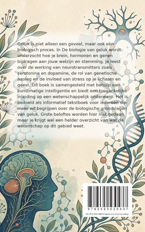 Achterkant van De biologie van geluk