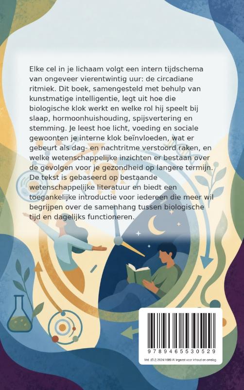 Achterkant van De biologische klok en het dag-nachtritme