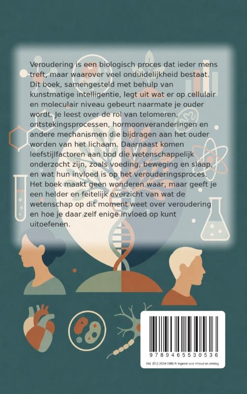 Achterkant van Hoe het lichaam veroudert