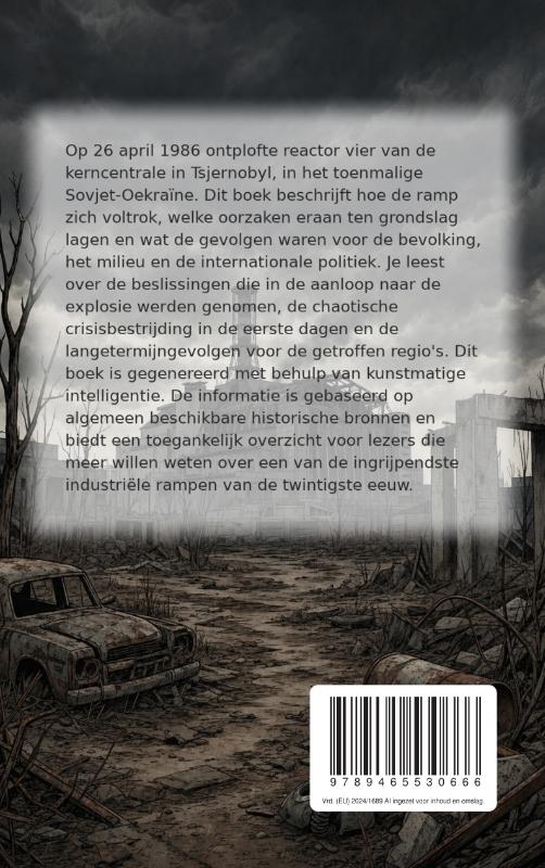Achterkant van Tsjernobyl