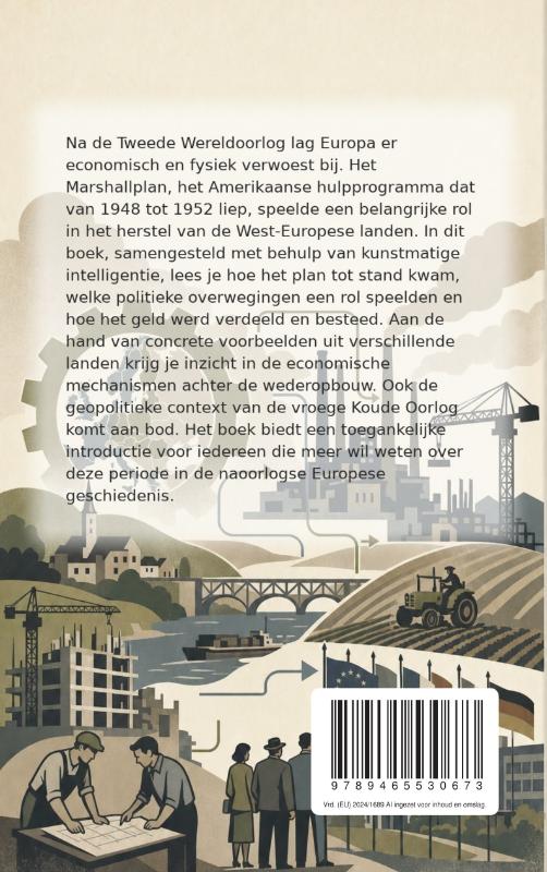 Achterkant van De Marshallhulp en de wederopbouw van Europa