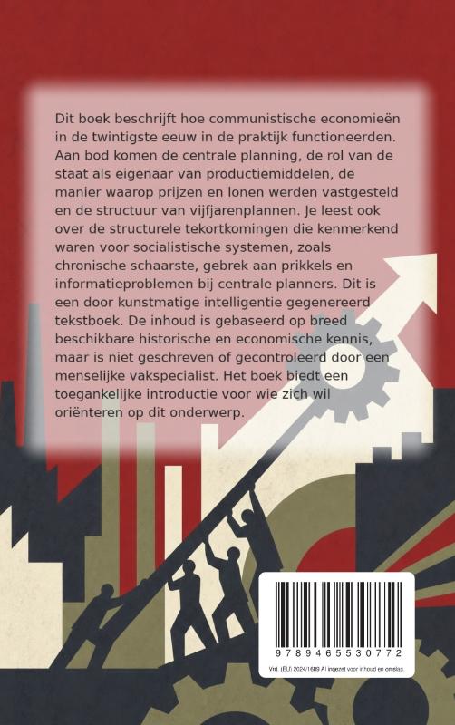 Achterkant van Hoe het communisme economisch werkte