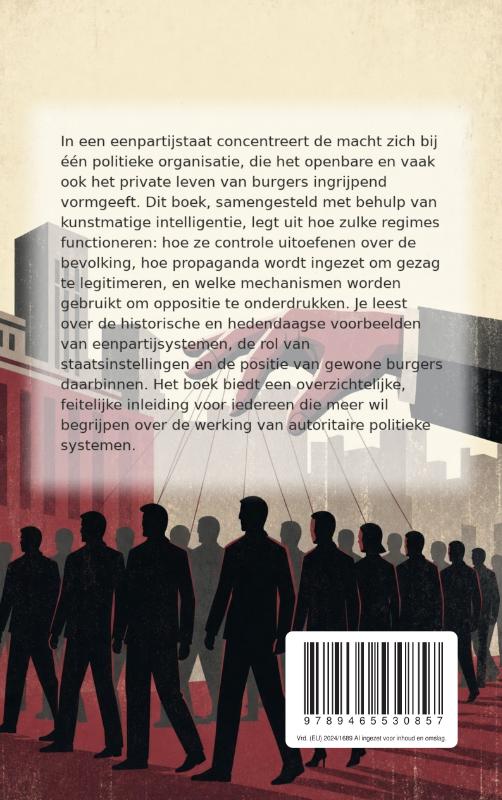 Achterkant van Hoe de macht in een eenpartijstaat werkt