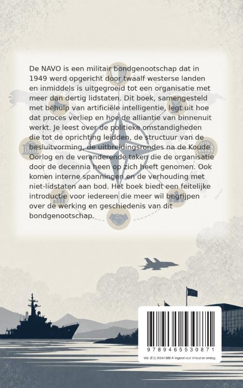 Achterkant van Hoe de NAVO ontstond en functioneert