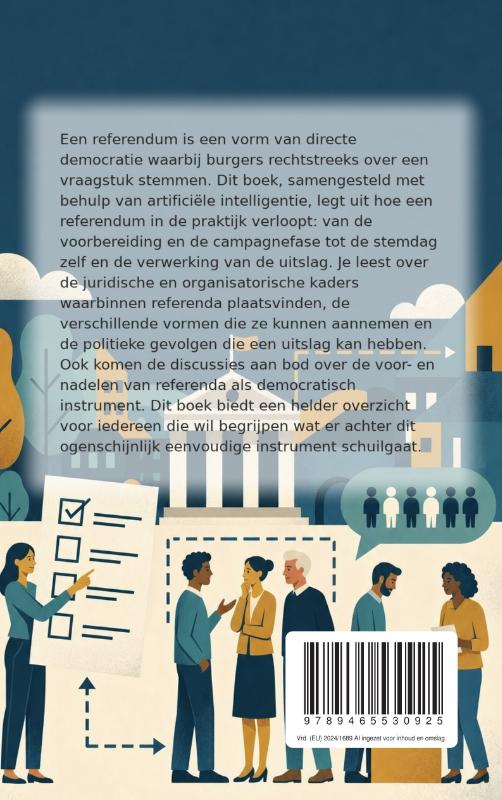 Achterkant van Hoe een referendum werkt en wat het betekent