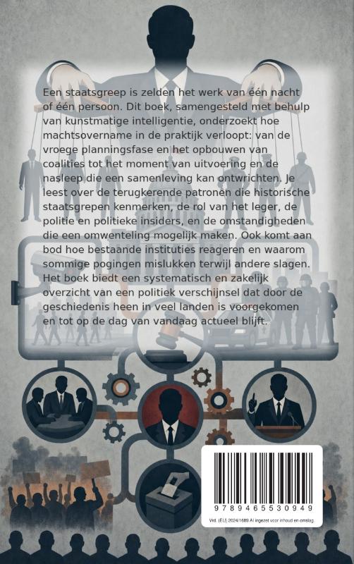 Achterkant van Hoe een staatsgreep verloopt