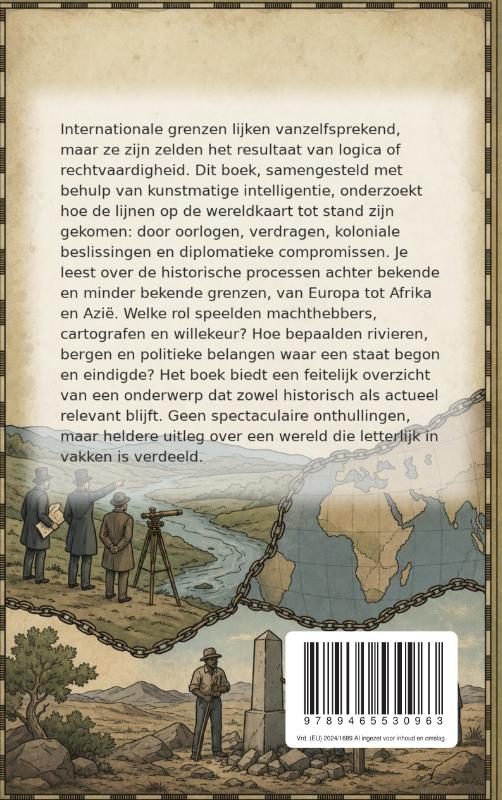 Achterkant van Hoe internationale grenzen tot stand kwamen