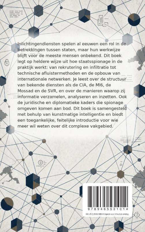Achterkant van Hoe spionage tussen staten werkt