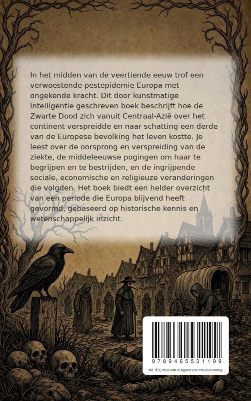 Achterkant van De pestepidemie die middeleeuws Europa verwoestte