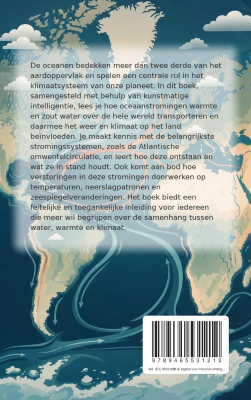 Achterkant van De oceaanstromingen die het klimaat sturen
