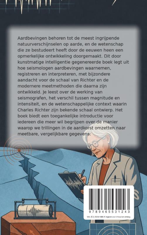 Achterkant van De schaal van Richter en hoe we bevingen meten