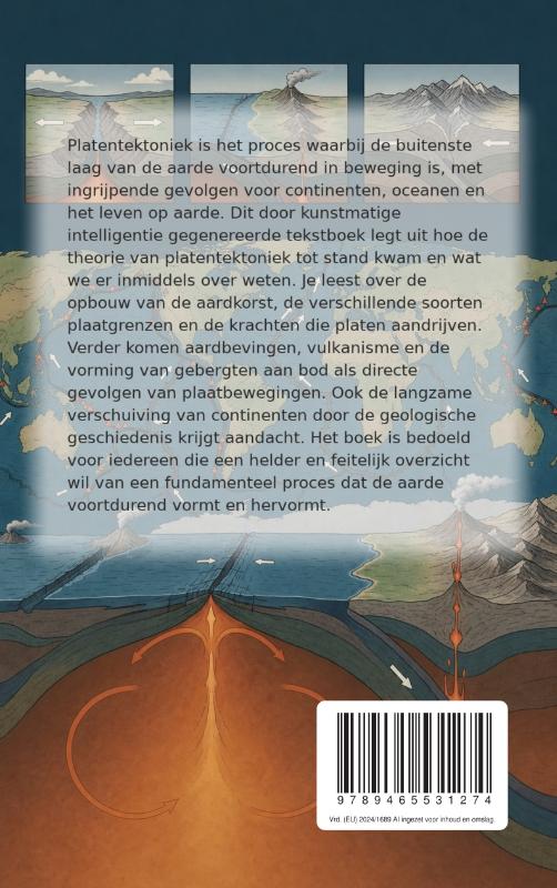 Achterkant van Platentektoniek
