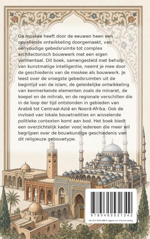 Achterkant van De geschiedenis van de moskee als bouwwerk