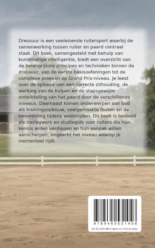 Achterkant van Dressuur