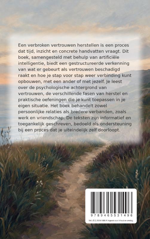 Achterkant van Vertrouwen herstellen na een breuk