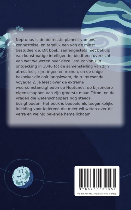 Achterkant van Neptunus
